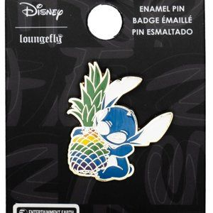 Stitch Pineapple Pride Pin Made by Loungefly, Rainbow Disney Pin for Lanyard